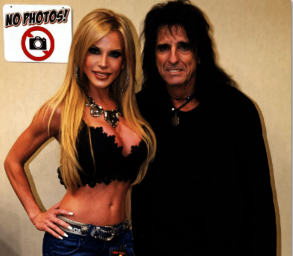 Amber Lynn at the Chiller Theatre Expo - Halloween Weekend 2026 Alice Cooper with Amber Lynn